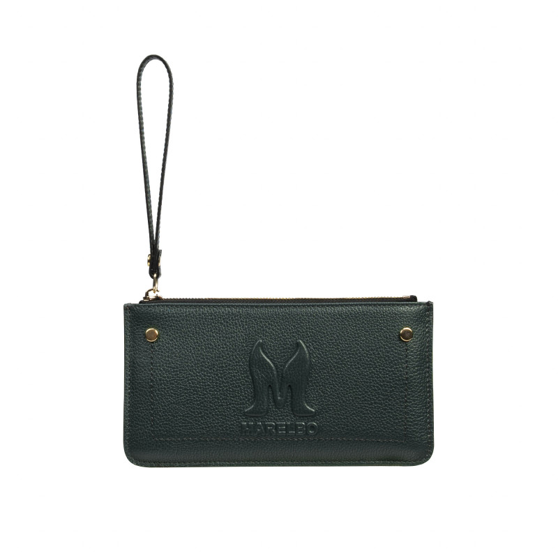 Portefeuille femme 202g vert foncé