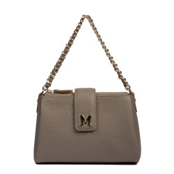 Sac à main femme à bandoulière 003g taupe