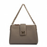 Sac à main femme à bandoulière 003g taupe