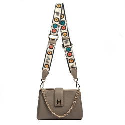 Sac à main femme à bandoulière 003g taupe