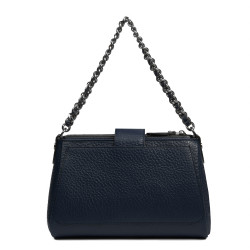 Sac à main femme bandoulière 003g 01 bleu éléphant