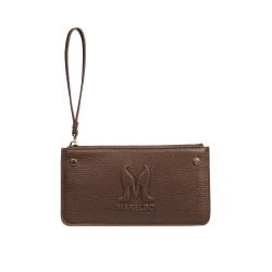 Portefeuille femme 202g marron foncé