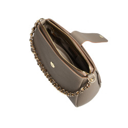 Sac à main femme à bandoulière 003g taupe
