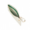 Portefeuille femme 202g blanc beige