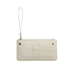 Portefeuille femme 202g blanc beige