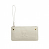 Portefeuille femme 202g blanc beige