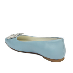 Ballerines femme 1301 bleu bébé