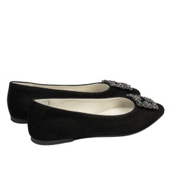 Ballerines femme 1301 noir antilope