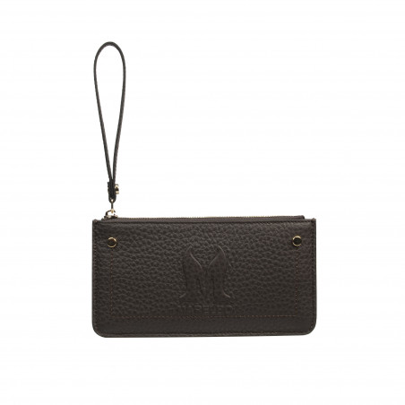 Portefeuille femme 202g marron foncé éléphant