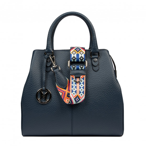 Sac à main femme 002g 01 bleu éléphant Sac à main femme 002g 01 bleu éléphant