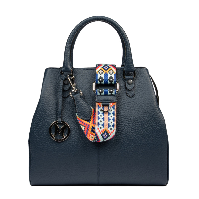 Sac à main femme 002g 01 bleu éléphant
