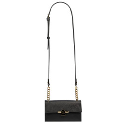 Sac à main femme bandoulière 020g noir safiano