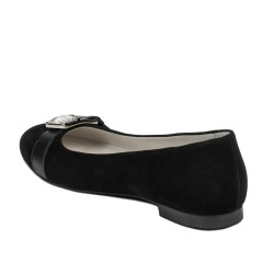 Ballerines femme 1303 noir antilope