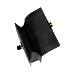 Sac à main femme bandoulière 020g noir safiano
