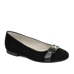 Ballerines femme 1303 noir antilope