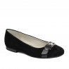 Ballerines femme 1303 noir antilope