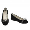 Ballerines femme 1303 noir antilope