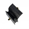 Sac à main femme épaule 020g croco noir