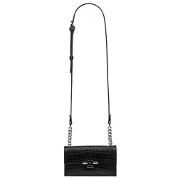 Sac à main pour femme 020g 01 croco noir
