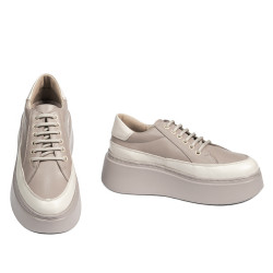 Chaussures de sport femme 6070 sable combiné