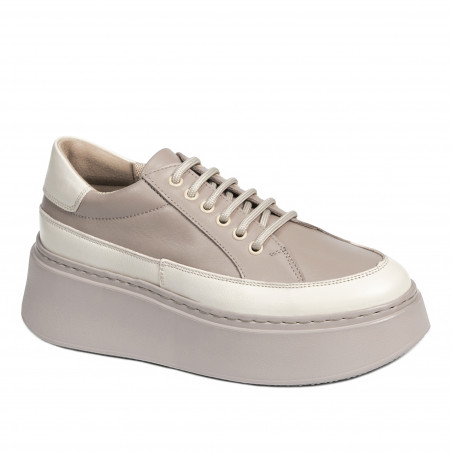 Chaussures de sport femme 6070 sable combiné