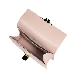 Sac à main femme à bandoulière 020g rose saffiano