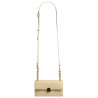 Sac à main femme bandoulière 020g capuccino saffiano