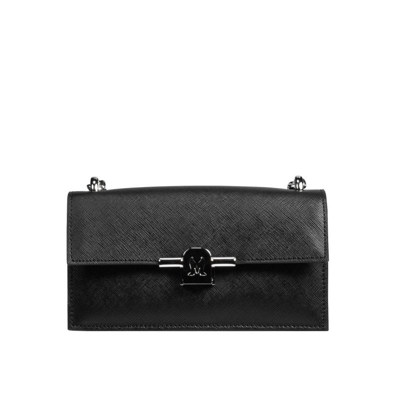 Sac à main femme bandoulière 020g 01 noir saffiano
