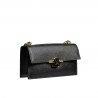 Sac à main femme bandoulière 020g noir safiano