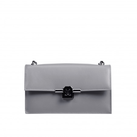 Sac à main femme bandoulière 020g 01 gris