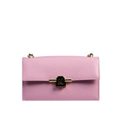 Sac à main femme d'épaule 020g violet safiano