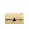 Sac à main femme bandoulière 020g capuccino saffiano