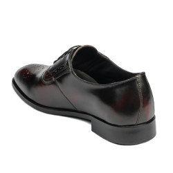 Chaussures élégantes hommes 959 en bordeau florantic