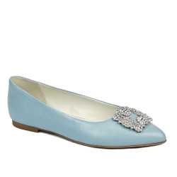 Ballerines femme 1301 bleu bébé