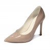 Chaussures élégantes femme 1302 vernis camel