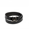 Ceinture femme 41m vernis noir