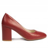 Chaussures élégantes femme 1305 bordeaux