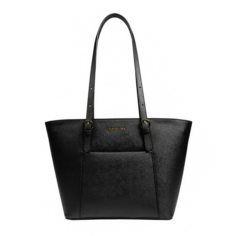 Sac à main femme à bandoulière 021g noir saffiano