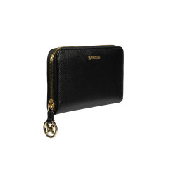 Portefeuille femme 200g noir caviar
