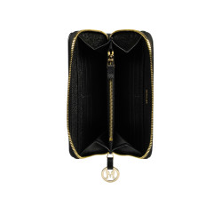 Portefeuille femme 200g noir caviar