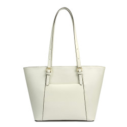 Sac à main femme épaule 021g beige saffiano