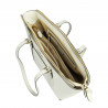 Sac à main femme épaule 021g beige saffiano