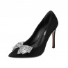 Chaussures élégantes femme 1334 noir antilope