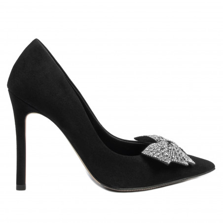 Chaussures élégantes femme 1334 noir antilope
