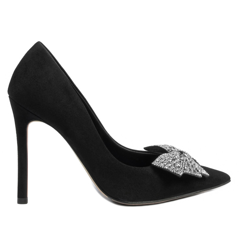 Chaussures élégantes femme 1334 noir antilope