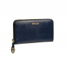 Portefeuille femme 200g bleu caviar