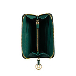 Portefeuille femme 200g cuir vert