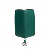 Portefeuille femme 200g cuir vert