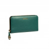 Portefeuille femme 200g cuir vert