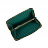 Portefeuille femme 200g cuir vert
